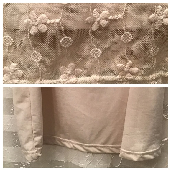 Cato Cream Lace Sleeveless Dress, Size S - Picture 6 of 8